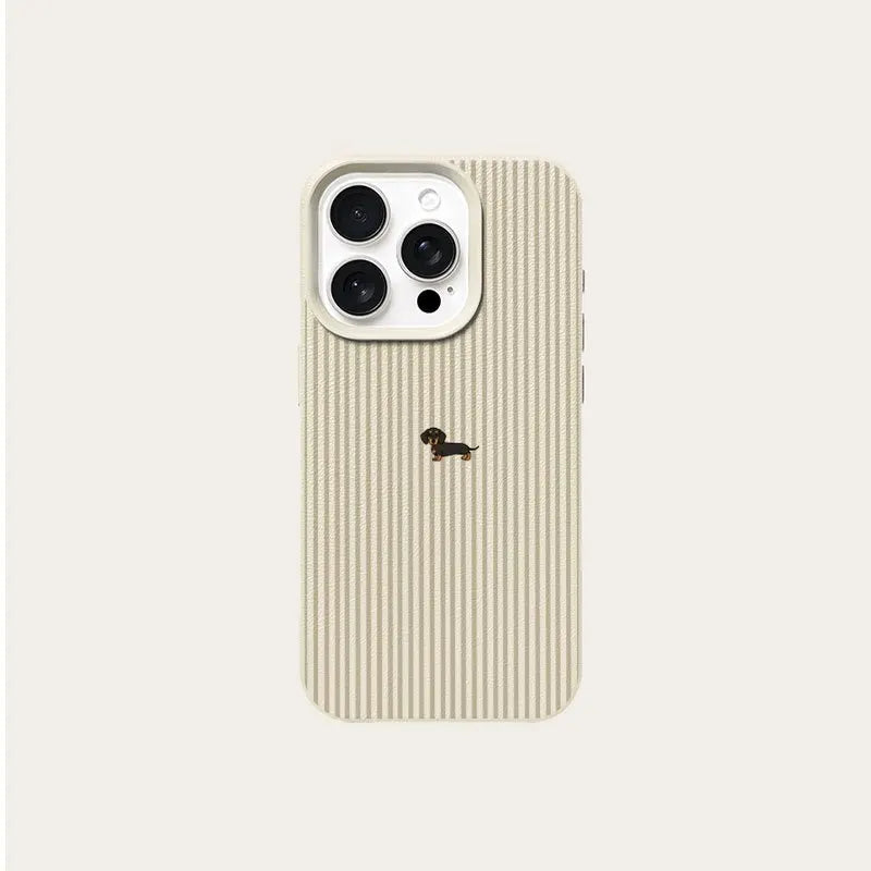Cute Playful Dachshund Pattern Phone Case for Samsung S26 S25 S24 S23 S22 S21 S20 Note20 Ultra Plus A73 A55 5G Silicone Cover