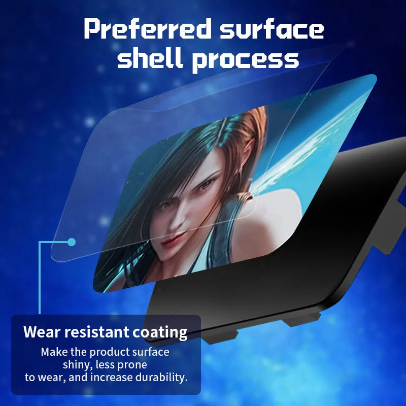 Redesigned and Replaced Front Shell Touchpad Compatible with PS5 Controller BDM-010, 020, 030, 040, 050 - Final Fantasy Pattern
