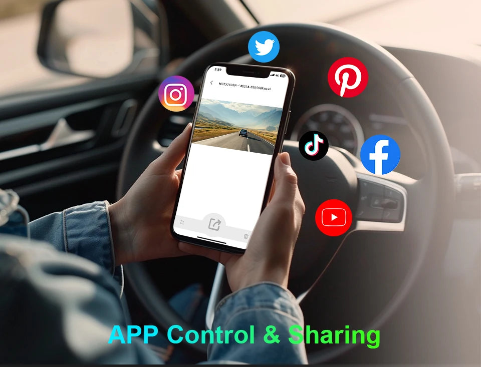 2K KAWA MINI 3 Pro Cameras for Car DVR Tiny Dash Cam 24 Parking Auto Video Recorder WiFi APP Voice Control Car dashcam