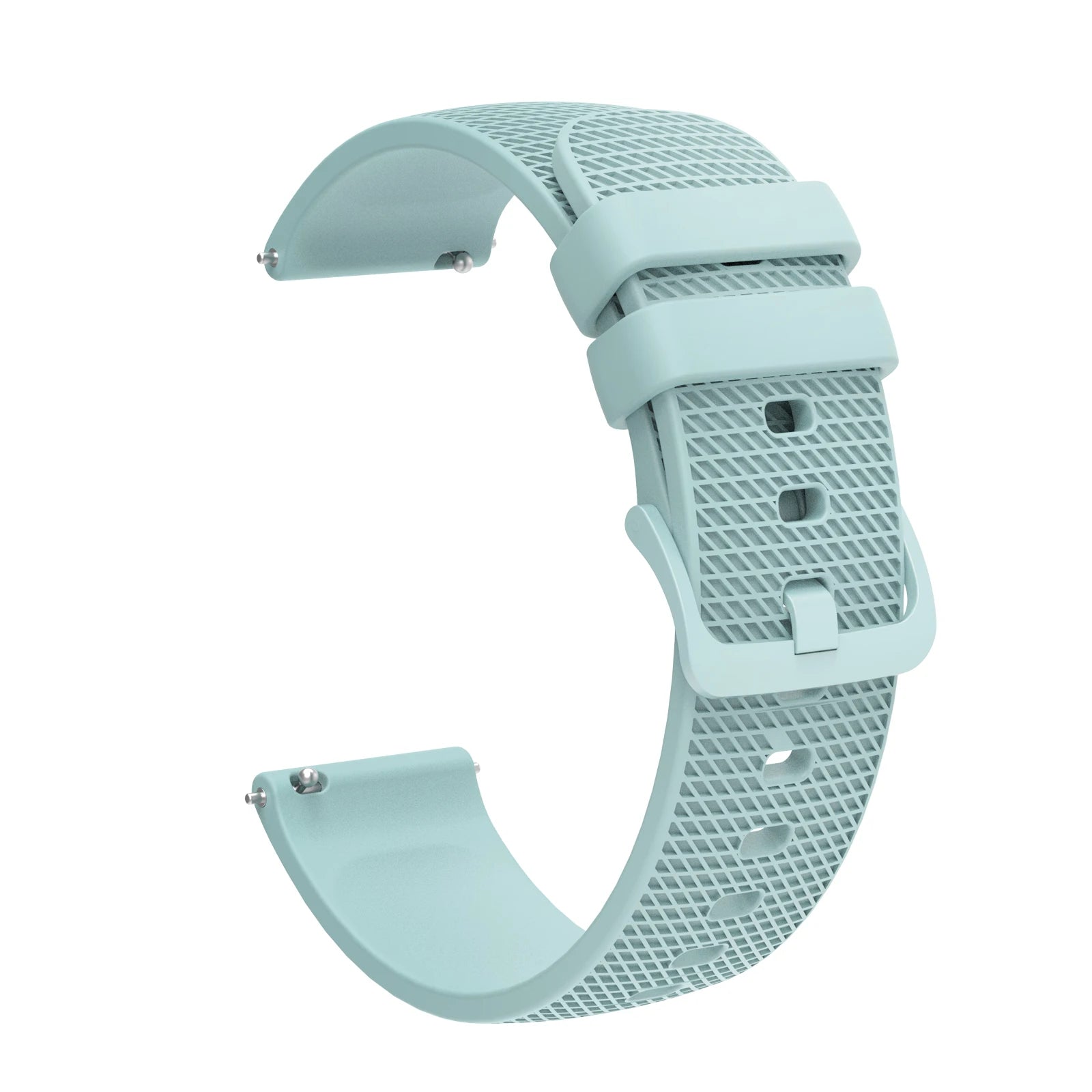 Premium Silicone Watchband WatchStrap Silicone Bracelet Quick Release Rubber Strap WristBand 18mm 20mm 22mm Width Replacement