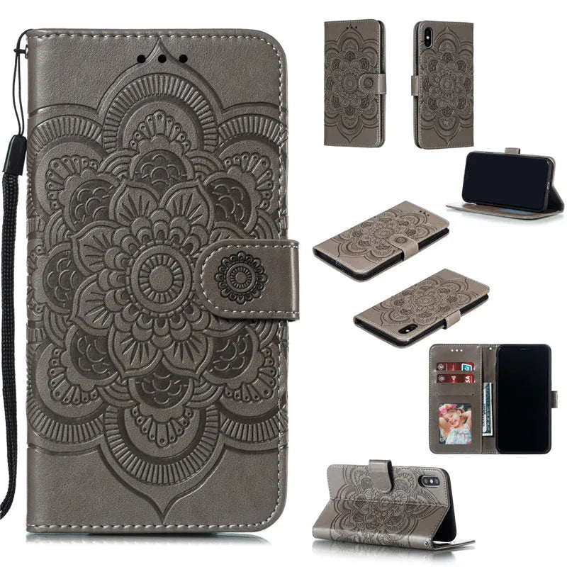 Luxury Leather Wallet Case For Samsung Galaxy S26 S25 Edge S24 Ultra S23 S22 S21 S20 FE S10 S9 Plus Flip Stand Phone Card Cover