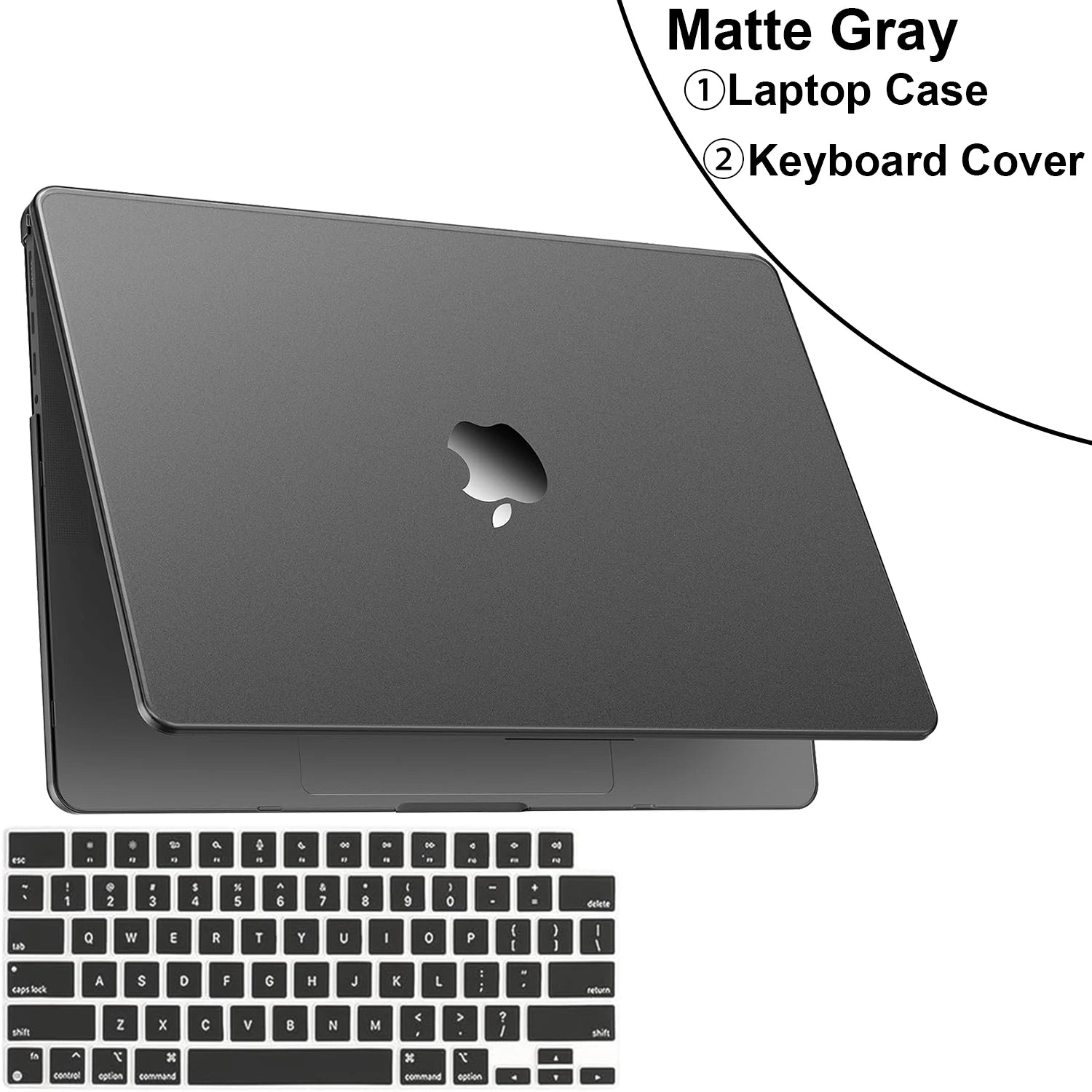 Matte Laptop Case For MacBook Air 13.6 inch Case M5 M4 M3 M2 2026-2022 Release Model A3240 A3113 A2681,For MacBook Accessories