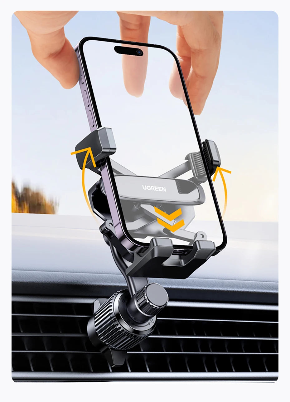 UGREEN Car Phone Holder Gravity Car Phone Stand 360°Rotation For iPhone 15 14 13 Pro Max Xiaomi Samsung Air Vent Phone Holder