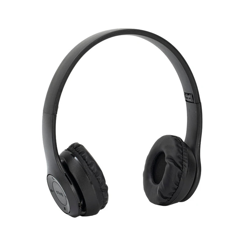 Bluetooth Headset Wireless Earphones Over Ear HiFi Stereo Headphones Noise Reduction Sports Gaming With Mic For iPhone Xiaomi PC