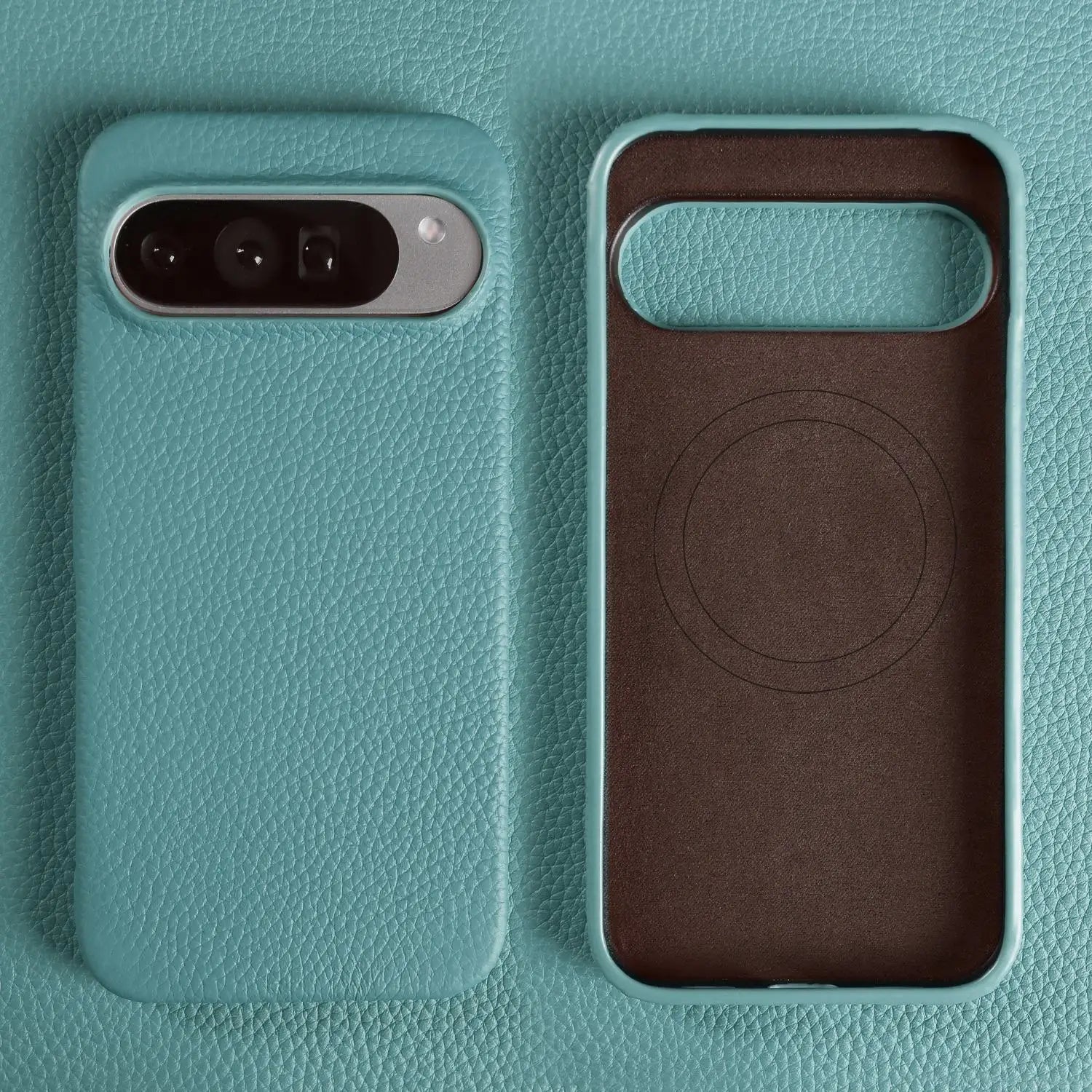 Luxury Magnetic Genuine Leather Case For Google Pixel 10Pro 9 7A 8 6 Full Protection Magnet for Magsafe Cases Shockproof Cover
