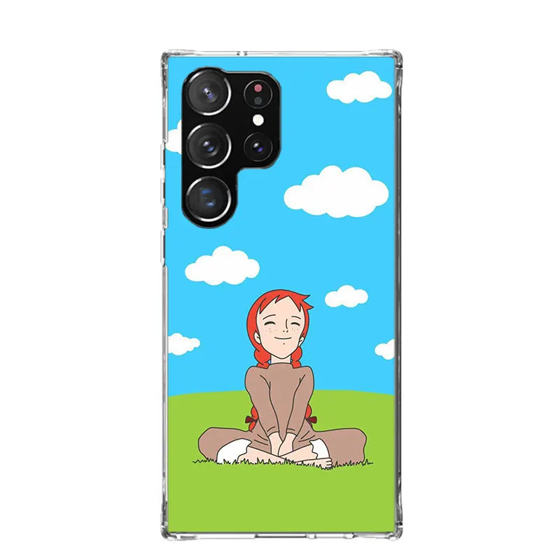 A-Anne Of Green Gables Shirley Phone Case For Samsung Galaxy S26 S25 Edge S24 S23 FE S22 Ultra S21 Plus S20 + Fundas Cover Coque