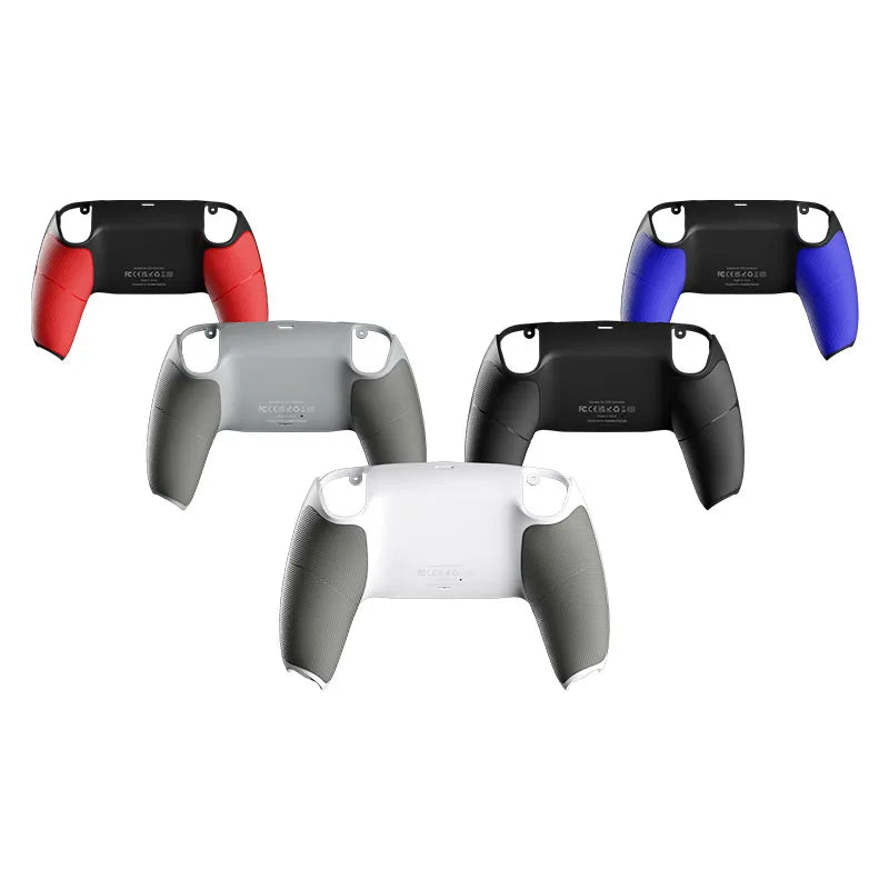 Redesigned PS5 Controller Two-color Non-slip Bottom Case Replacement for BDM-010, 020, 030, 040, 050 060 Model