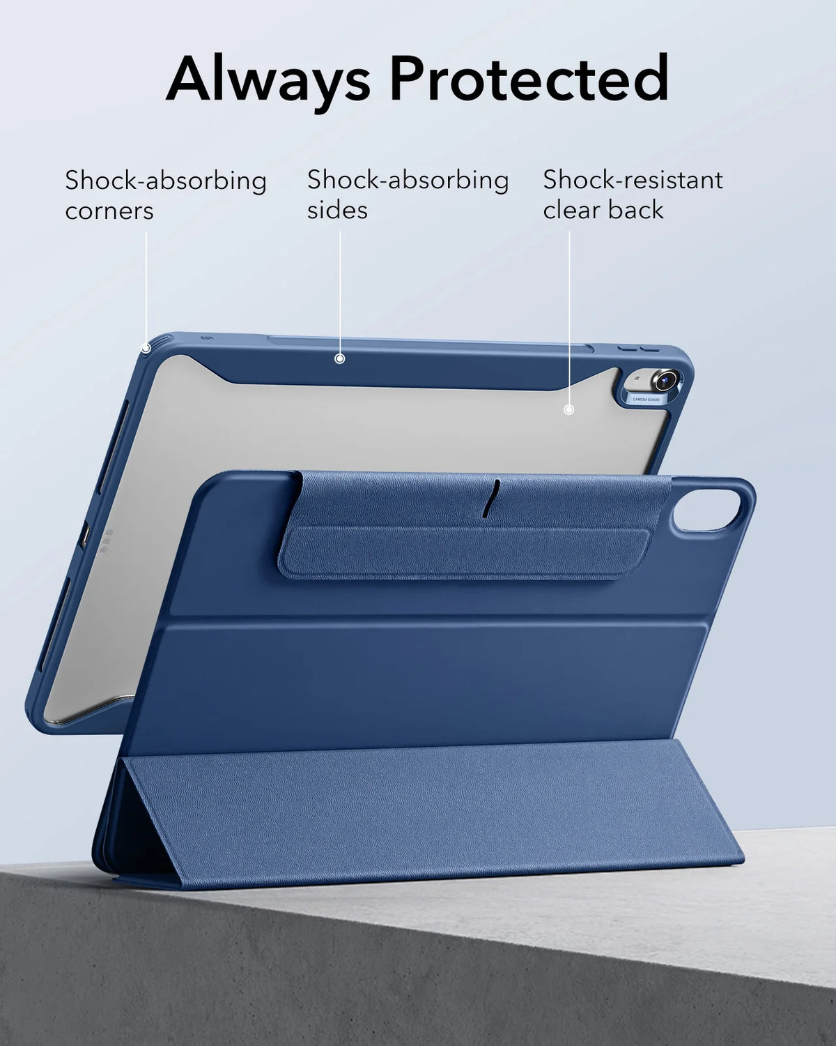 ESR for iPad Pro 12.9 Case(6th/5th)Magnetic Cover Adjustable Stand for iPad Pro 11 Inch Case(4th/3rd/2nd/1st)