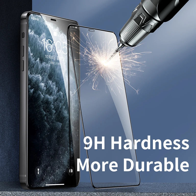 Remax HD Tempered Glass Screen Protector For iPhone 17 17Air 17Pro 17ProMax For iPhone 16 16Pro 16ProMax For 15/14/13 Series
