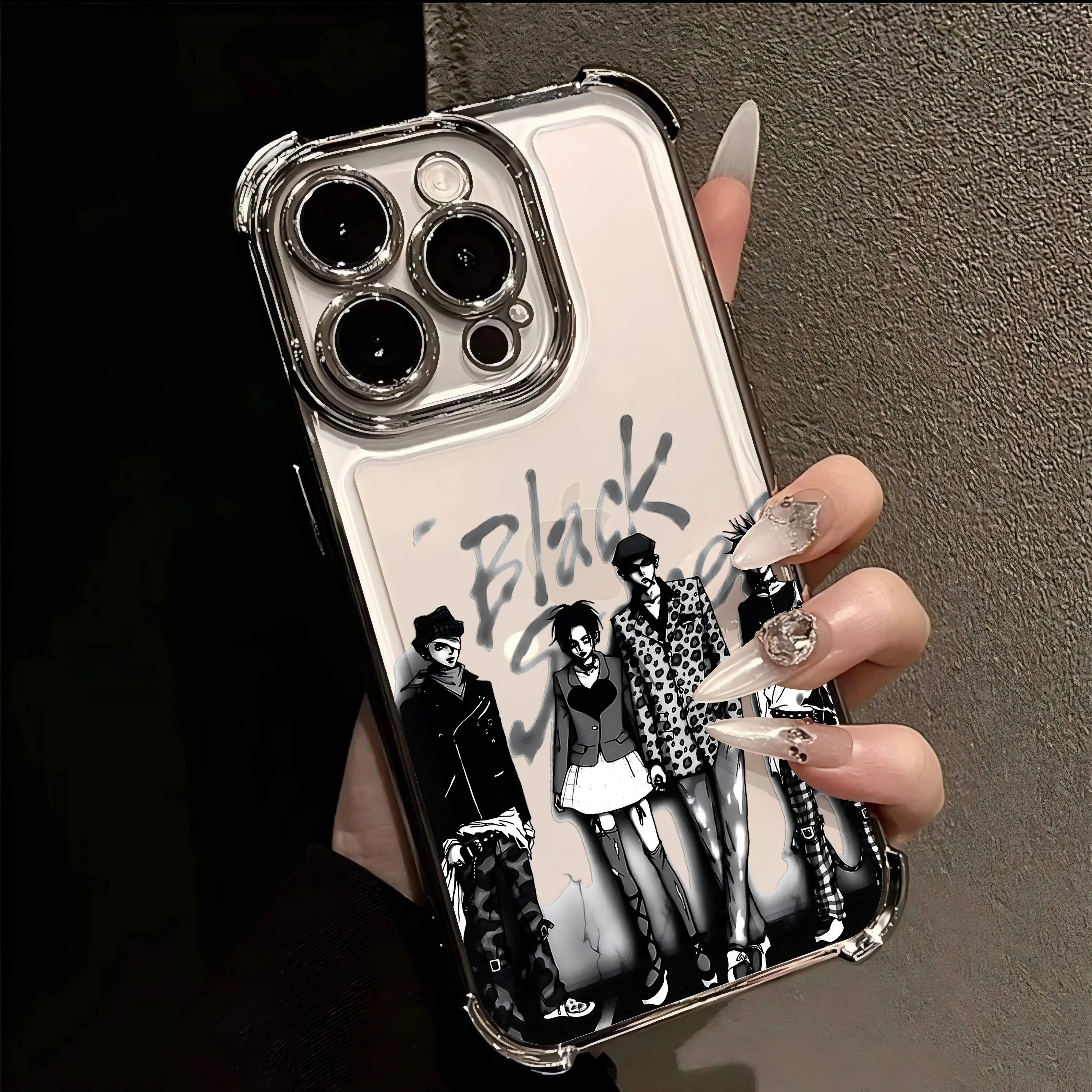 Anime Cool Nanas Osakis Hot Plating Phone Case For IPhone 17 16e 16 15 14 13 12 11 Pro Max X XR XSMax 8 Mini Air Plus Anti-Fall