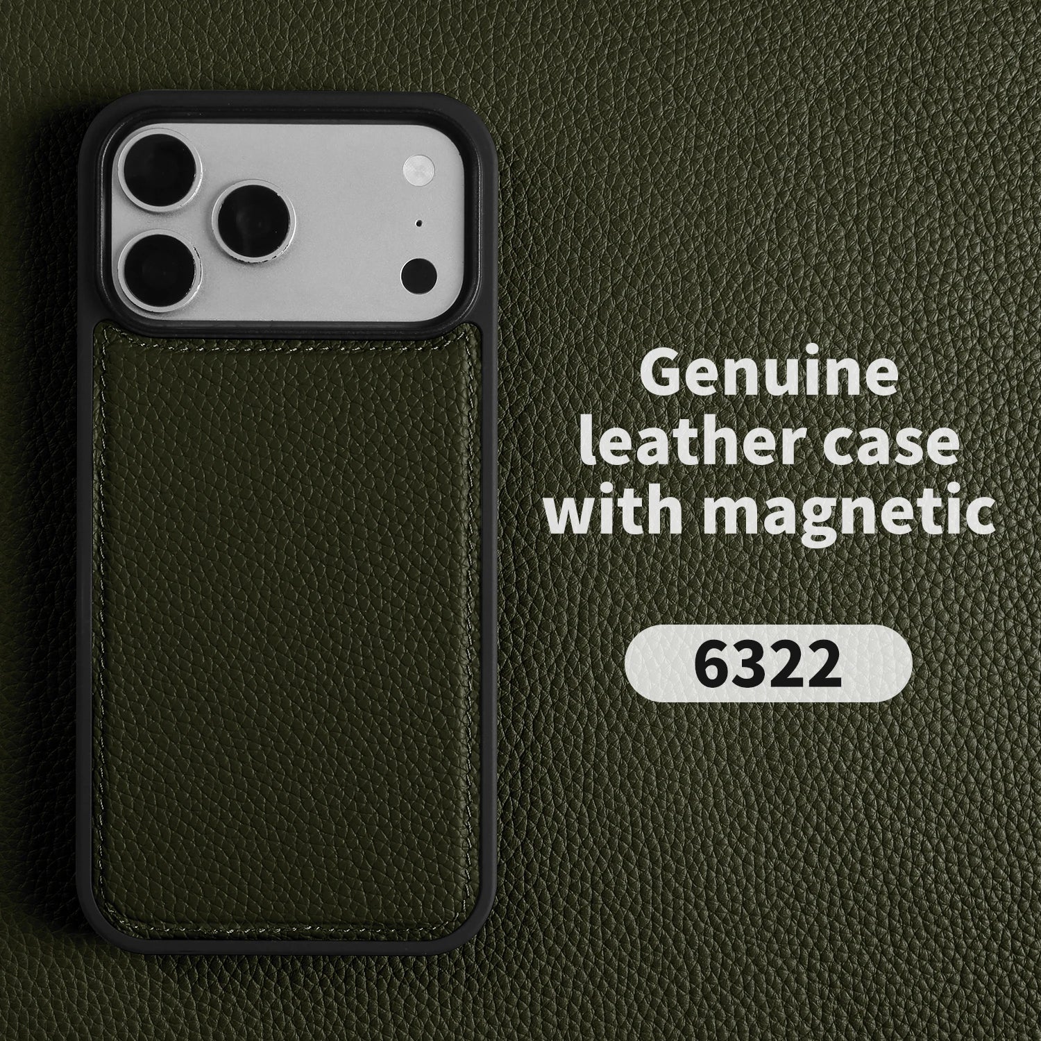Premium Lychee Genuine Leather Case For iphone 17 Pro Max 17e 16e Air 14 13 12 11 15 16 Pro Max Phone Back Cover Case Coque Capa