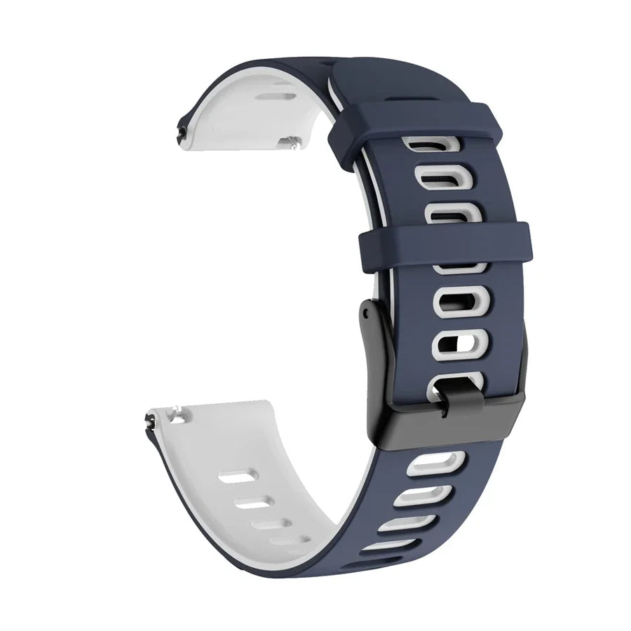 20mm 22mm Sport Strap For Samsung Galaxy Watch 7-FE-6-5-pro-4-Classic band 40mm 44mm silicone bracelet huawei watch GT 5/4/3/2