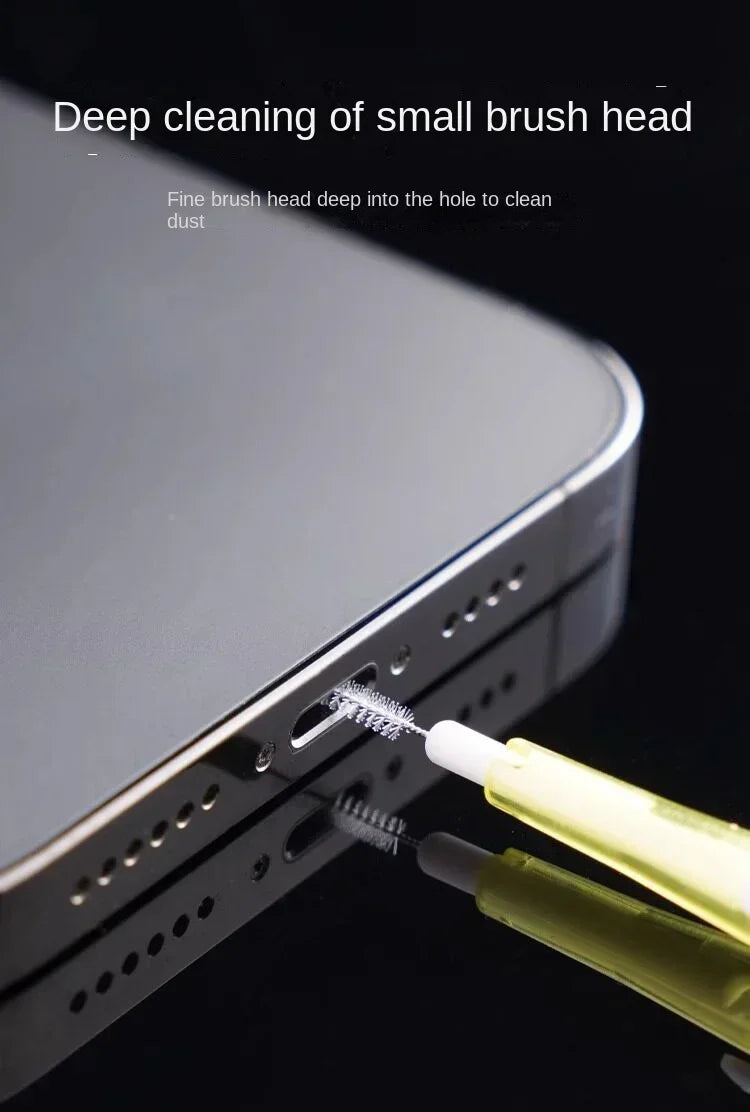 1PC Phone Charging Port Speaker Cleaning Kit, Dust Plug Cleaner Brush for iPhone 16 15 14, Xiaomi Samsung Earphone Clean Tool