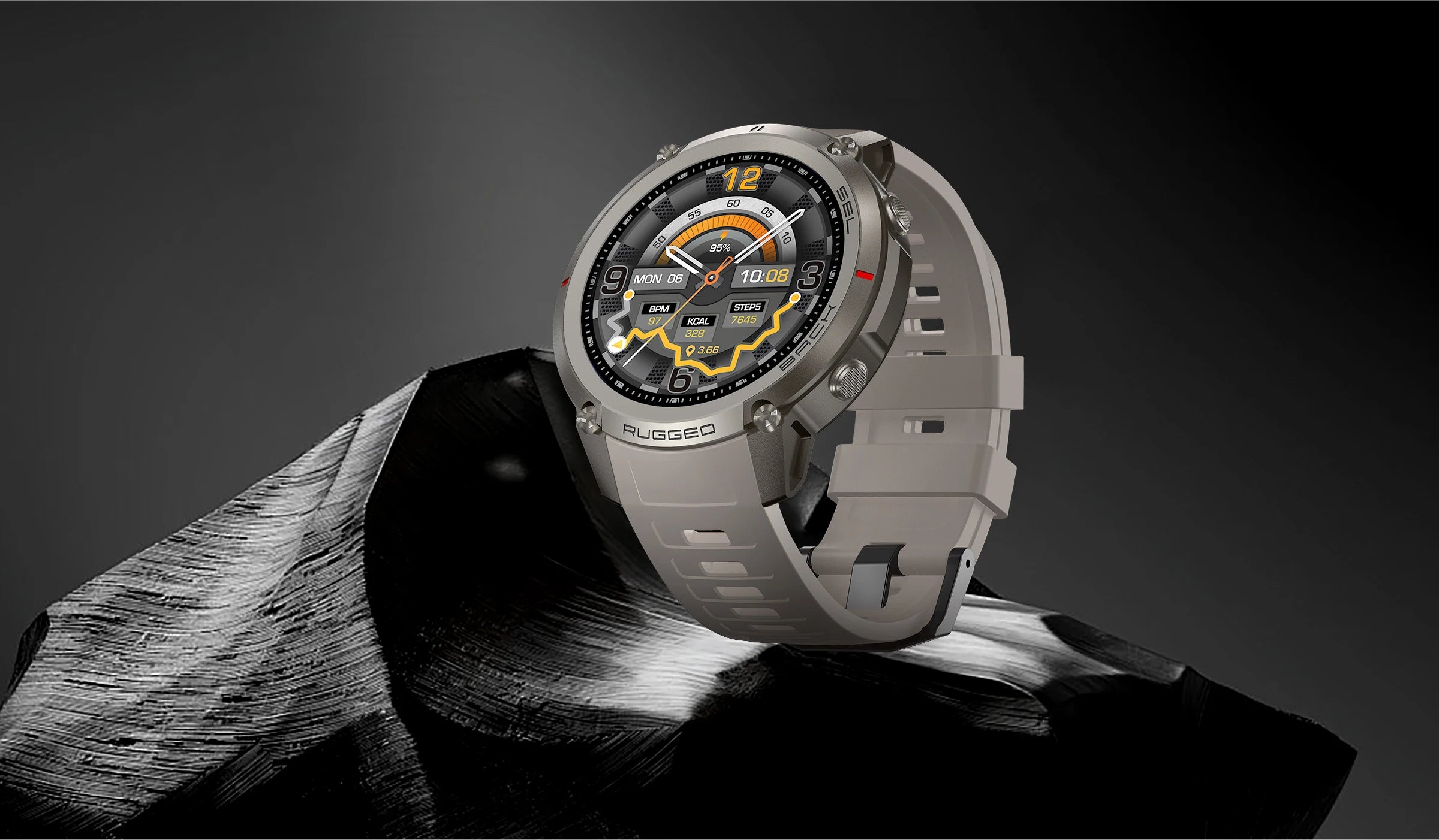 2026 Military Satellite Offline Map GPS Smart Watch Men 1.43''AMOLED Bluetooth Call Compass 5ATM Waterproof 170+Sport Smartwatch