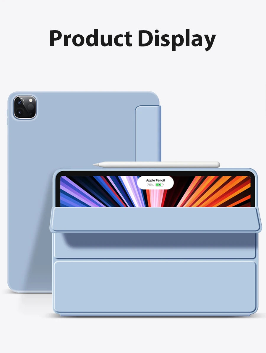 Case For iPad Pro 13 11th M5 12.9 A16 10 9 8 9th 10th Generation For Ipad Air 11 M4 M2 M3 5 4 3 Mini 6 7 2025 Cover Accessories