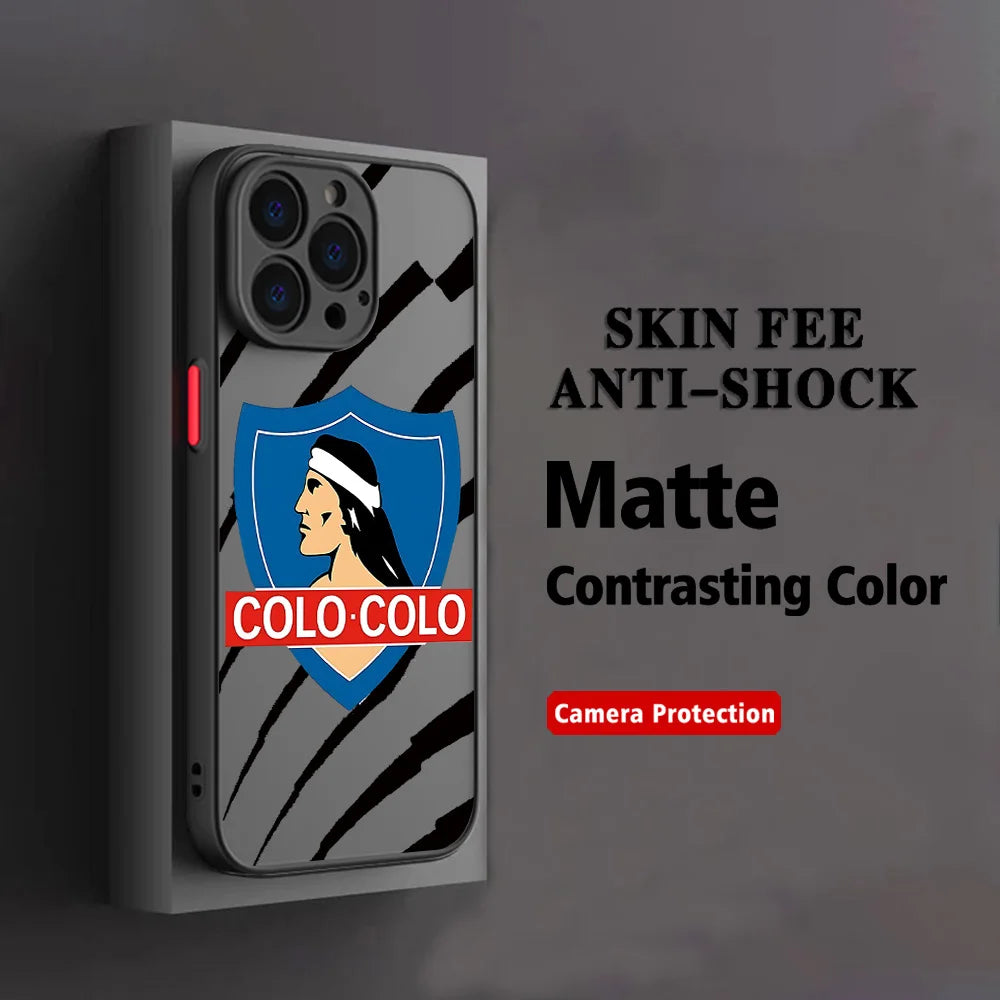 Phone Case For New Club Social Y Deportivo Colo iPhone 17e 17 16e 16 15 14 13 12 11 Mini Pro Air  Max XSMax  Plus Matte Clear