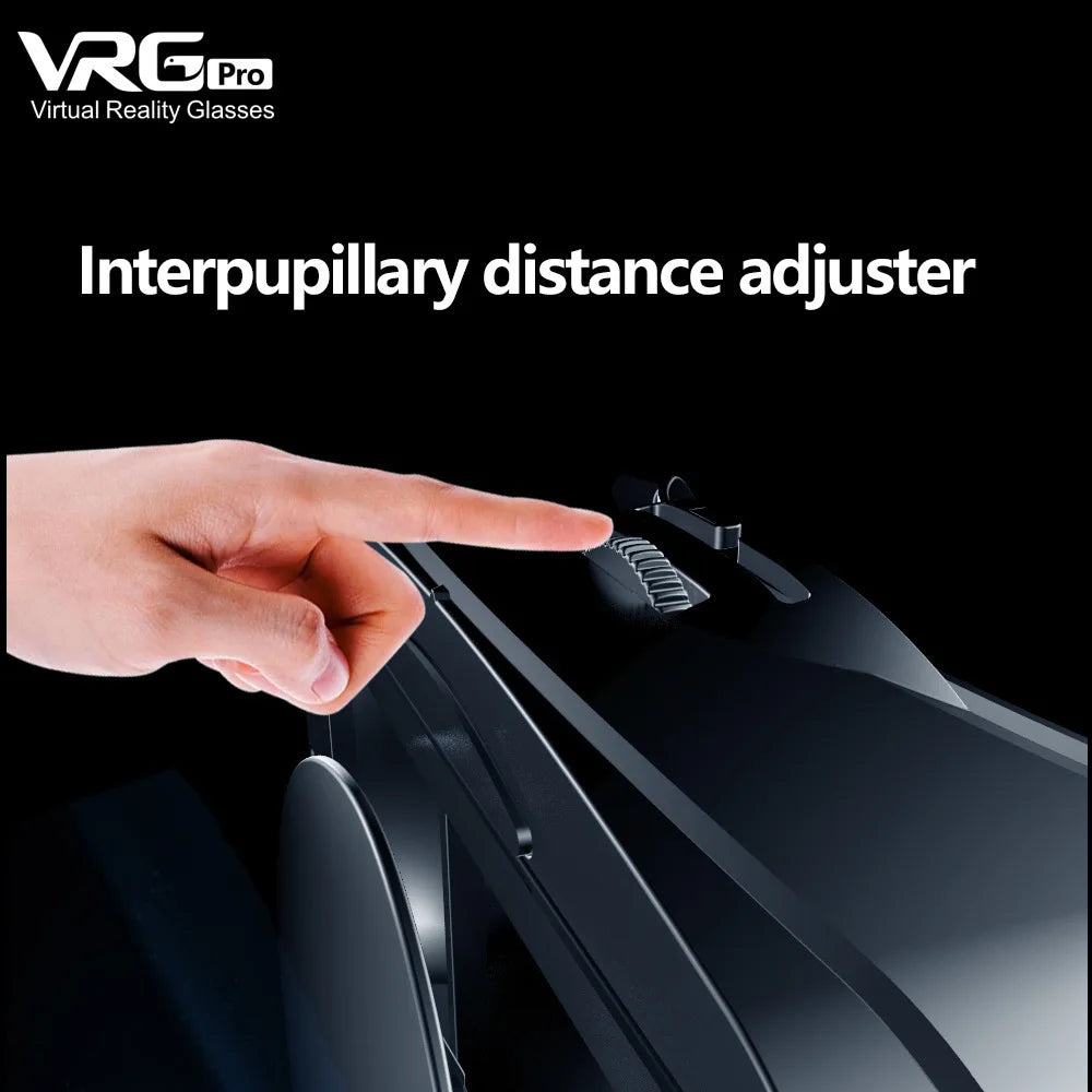 VRG Pro 3D Virtual Reality VR Glasses Devices Headset Viar Goggles Helmet Lenses Smart For Phone Smartphones Viewer Cell Devices
