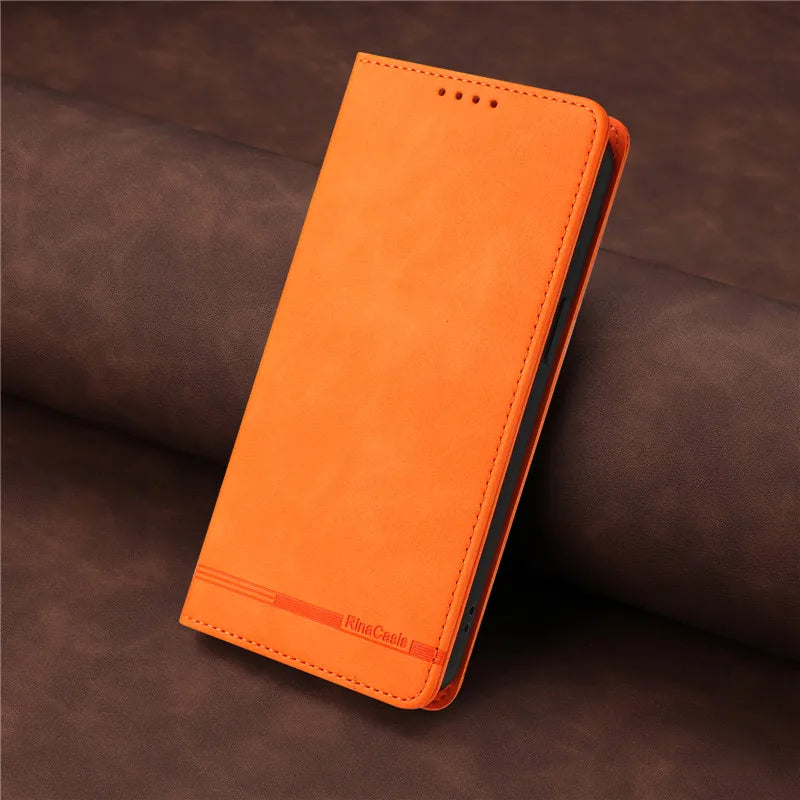Leather Retro Anti-theft Wallet Flip Case For Motorola MOTO G Stylus Power Play 2025 2024 2023 2022 5G 4G Magnetic Phone Cover
