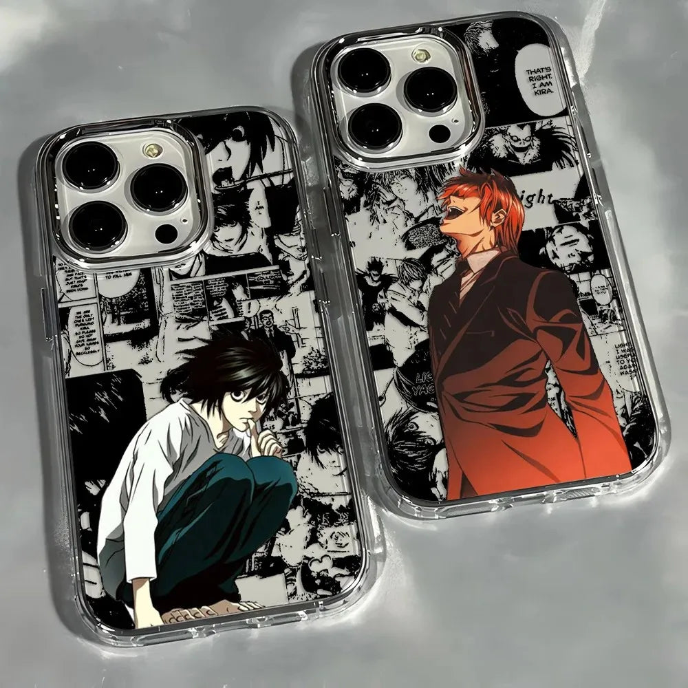 Anime Misa DEATHS NOTES Phone Case For iPhone 17 16e 16 15 14 13 12 11 mini Pro Max X XR XSMAX 8 Air Plus Transparent Soft Cover