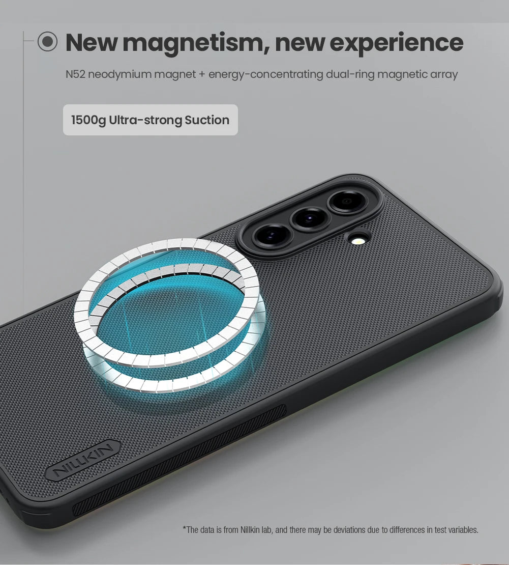 Nillkin For Samsung Galaxy A57 5G Case Magnetic Super Frosted Shield Pro Hard PC Adapt Matte Full Protection Back Cover Case