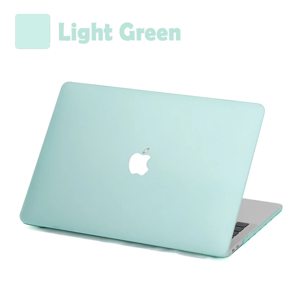 Frosted Laptop Case For Macbook Air 13 A2337 A1466 For Mac M1 Chip Pro 13 A2338 For Macbook Pro 14.2 16.2 Matte Protective Cover