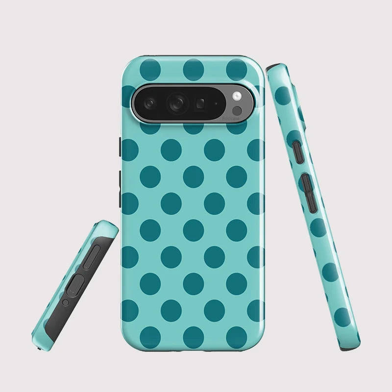 Fcicicase Anti Fall Matte Phone Case For Google Pixel 10 9 Pro XL 7A 9 8 10 Pro 10A 8A Circular Dots Print Shockproof Cover