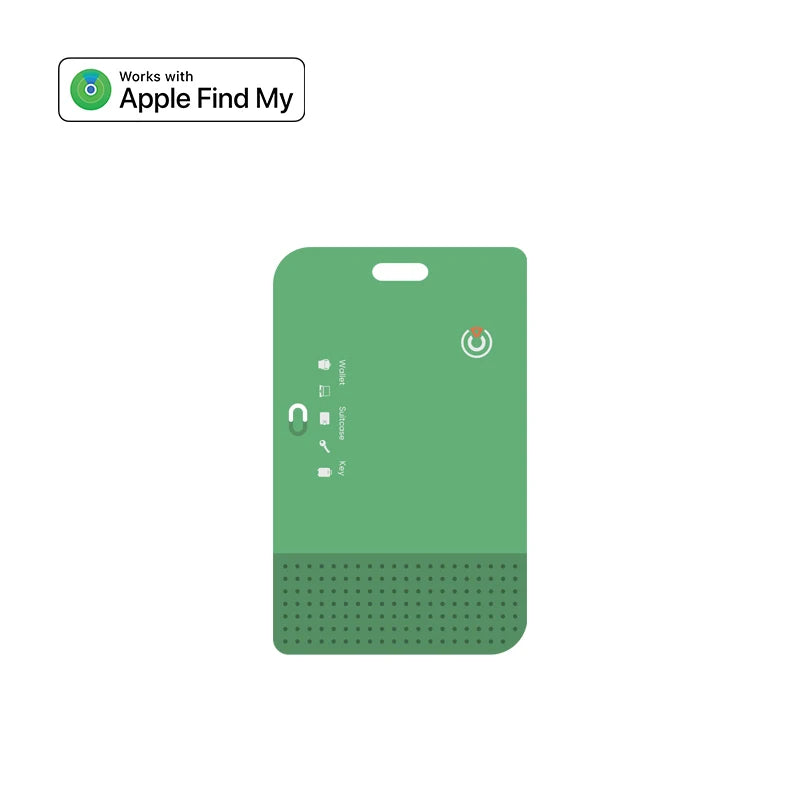RSH Thin Wallet Card Tracker Wireless Charging Smart Tag Bluetooth Air Tag for Apple Find My APP IOS Keys Suitcase Bag Locator