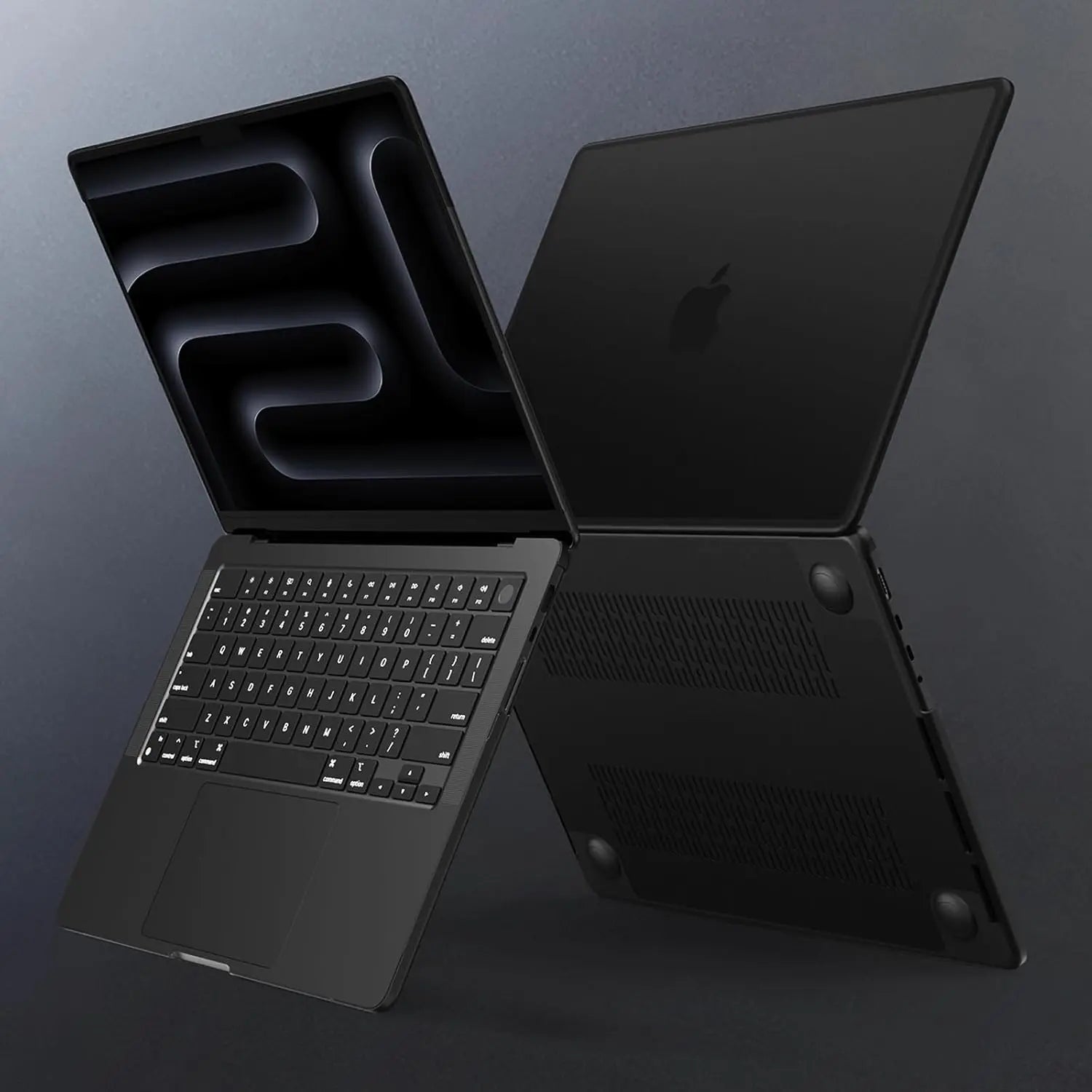 Anti-Cracking Hard Shell Case For MacBook Pro 14/16-inch M5 2026 2025-2021 Release M4 M3 M2 M1 Pro/Max Chip, For Air 13.6/15''