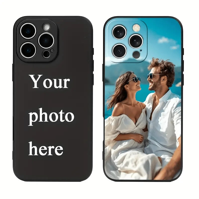 Customized Case For iPhone SE XS XR 7 8 Plus 12 13 15 14 11 Pro Max Mini 17 Air 16E DIY Photo A Variety of Colors to Choose From