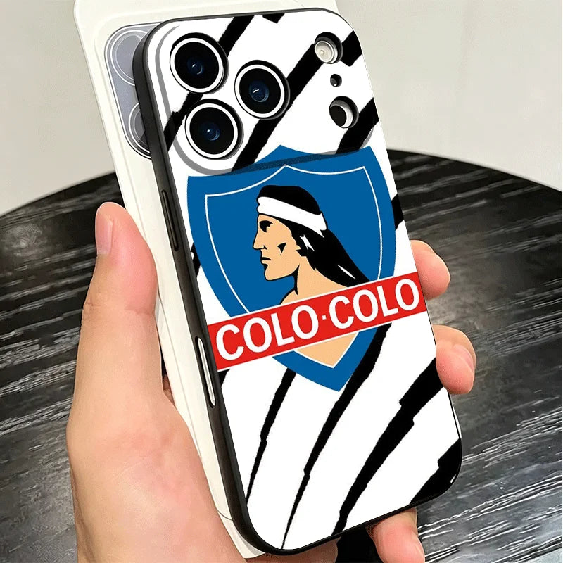 Social Y Deportivo Colo Club Soft Phone Case for iPhone 16 16E 17 Air 15 Pro Max 14 Plus 13 Mini 11 12 7 Black Cover Back Shell