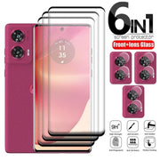 For Motorola Moto Edge 60 50 Fusion Glass Moto Edge 60 Pro Razr Ultra 2025 Glass Screen Protector Moto Edge 50 Fusion Len Glass