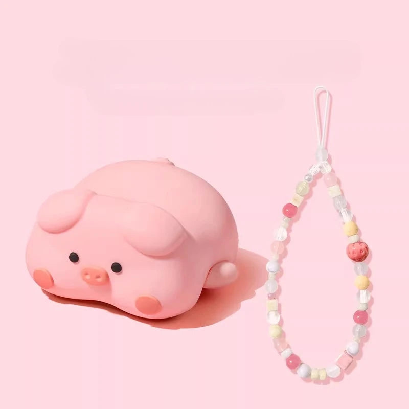 Cartoon Chips Earphone Protective Sleeve with Pendant,For Apple AirPods4, AirPods3, AirPods 2 1,For Air Pods Pro3  Pro2 Case