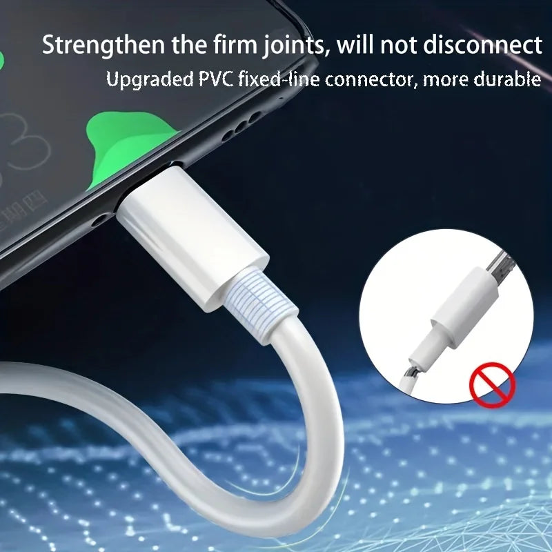 1M/3FT USB A to Micro Charging Cable--3 Pack