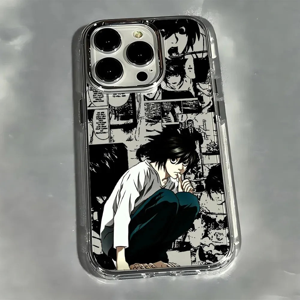 Anime Misa DEATHS NOTES Phone Case For iPhone 17 16e 16 15 14 13 12 11 mini Pro Max X XR XSMAX 8 Air Plus Transparent Soft Cover