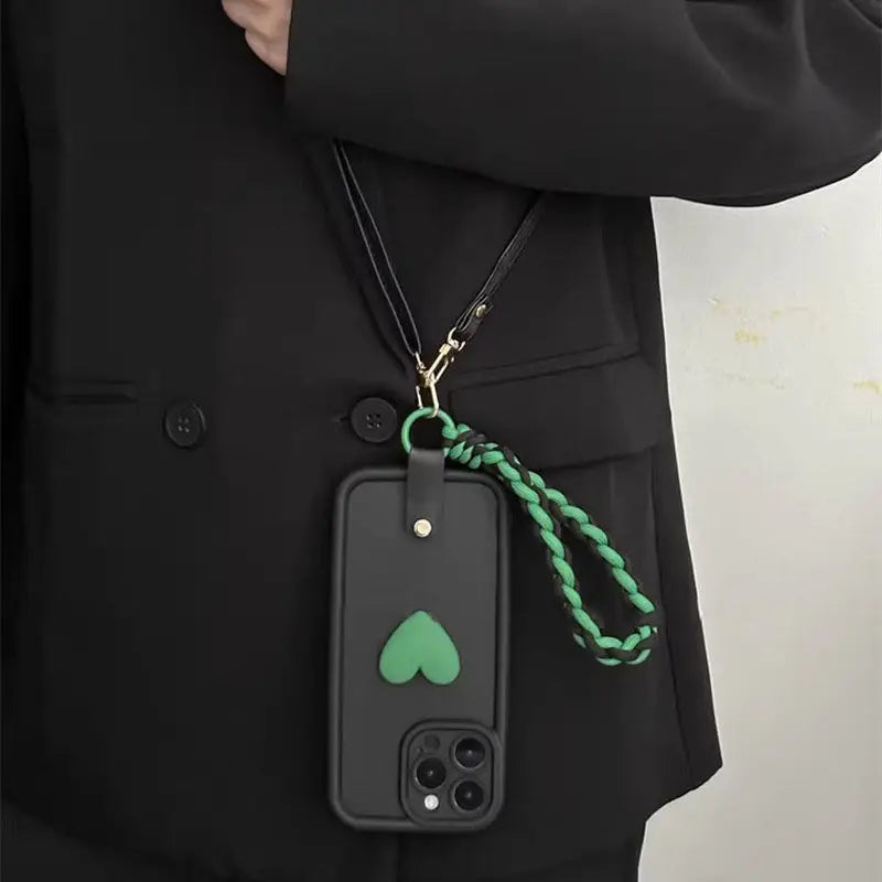 Crossbody Lanyard Wrist Strap Stand Phone Holder Case for iphone 15 14 13 12 11 Pro XS Max Mini XR X 8 7 6 6S Plus SE 2020 Cover