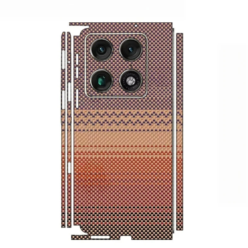For Motorola Moto Razr Fold 3D Carbon Fiber Skin Wrap skticker Film Full Cover Back Film Cover For Moto Razr Fold