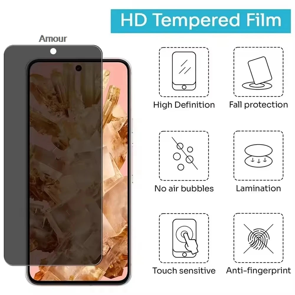 1-4pcs Gaming Smooth Touch Privacy Screen Protector For Samsung Galaxy S26 S26 Ultra S26+, 9H Shockproof Full Glue Screen Guard