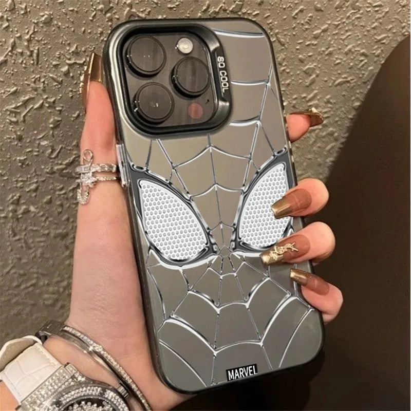Spider-Mans Eyes Phone Case For iPhone 17 17e 16e 16 15 14 13 12 11 mini Pro Max X XSMAX 8 7 Air Plus Anti Fall Matte Back Cover