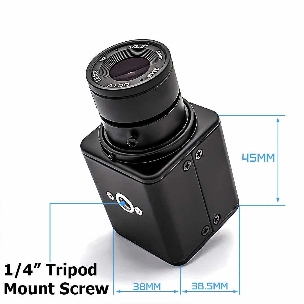 WGWK Mini 2/4MP IP Camera DC12V 4mm 82 Degree H.265 HD Security High Definition Surveillance Onvif P2P CCTV System RJ45 Webcam