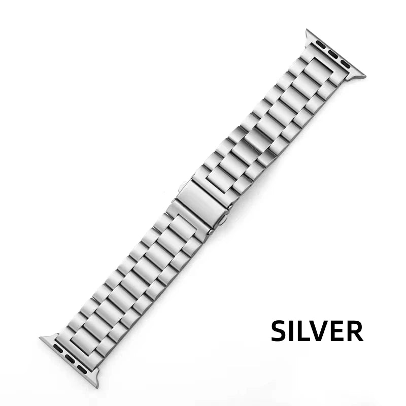Watch Band For apple watch ultra band 44mm 40mm 49mm 45mm 41mm Stainless Steel watch Strap for iwatch Bands 6 3 4 SE 8 Bracelet