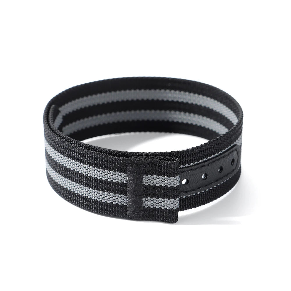 20mm Canvas Nylon Watch Strap For Omega for Swatch For Seiko Men Women Sport Washable Folding Buckle Watchband Watch Accessories