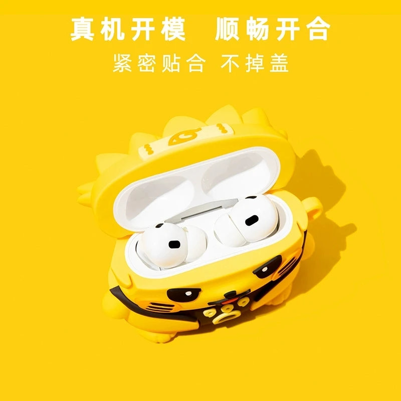 For Airpods 1 2 3 4 Pro Pro 2 Pro 3 Silicone Earphone Case Accessories Cover
