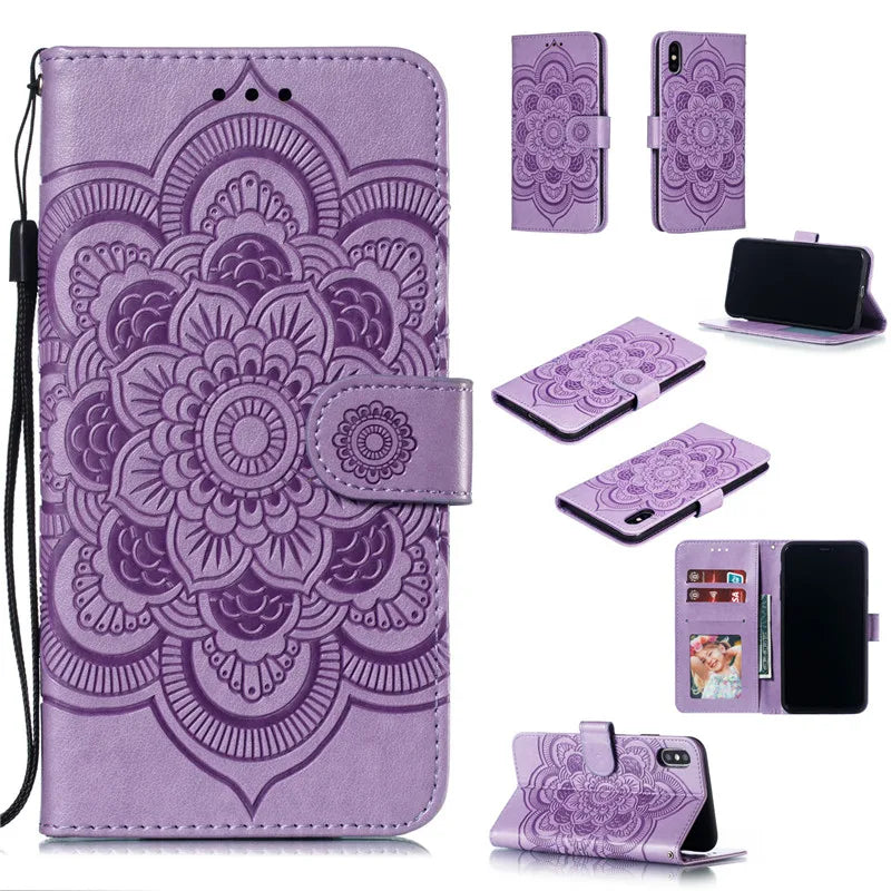 Luxury Leather Wallet Case For Samsung Galaxy S26 S25 Edge S24 Ultra S23 S22 S21 S20 FE S10 S9 Plus Flip Stand Phone Card Cover