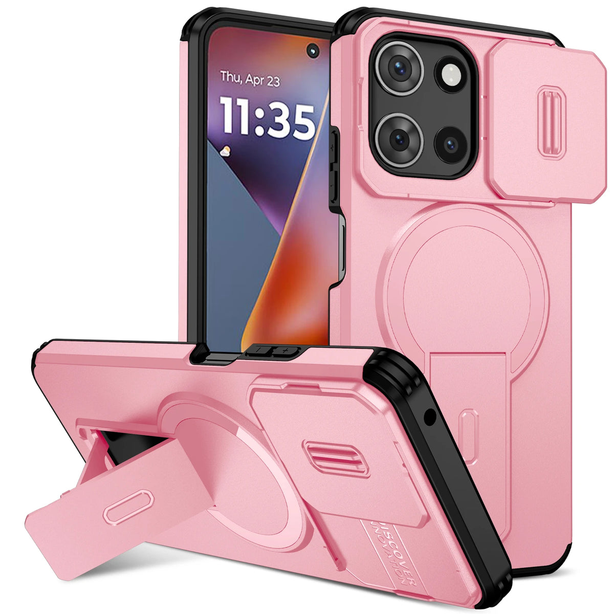 New Armor Bumper Shockproof Phone CaseFor Motorola G Play 2026 2025 Hard Cover Case For  MOTO G Power  G 5G EDGE 2024 G STYLUS