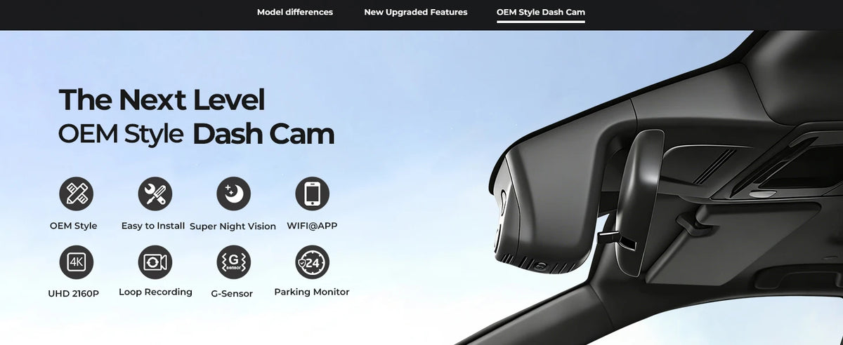 Mangoal 4K Dash Cam for Honda CR-V & CR-V Hybrid Gen6 Car Camera Recorder 2023-2026 (Model B) Night Vision WiFi & APP GPS