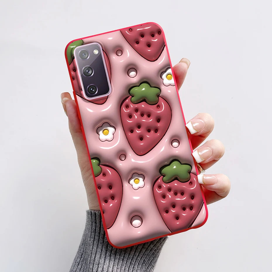 Case For Samsung Galaxy S20 FE Cover Candy Soft Silicone Phone Back Fundas For Samsung S20 Plus GalaxyS20 Ultra S20FE S 20 Cases