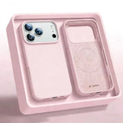 Liquid Silicone Magnetic For Magsafe Case For iPhone 17 Air 17E 16 15 14 13 12 11 Pro Max Plus Wireless Charge Matte Solid Cover