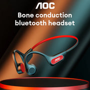 AOC ACN4521 Bone Conduction Wireless Headphone Ear Hook Cycling Sports OWS Earphones Waterproof Low Latency Bluetooth Headset