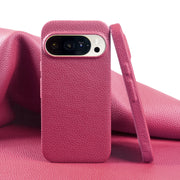 Premium Lychee Pattern Genuine Leather Case For Google Pixel 10 Pro XL Pixel10 9A 8A Pixel 7 8 9 Pro XL Back Cover Phone Case