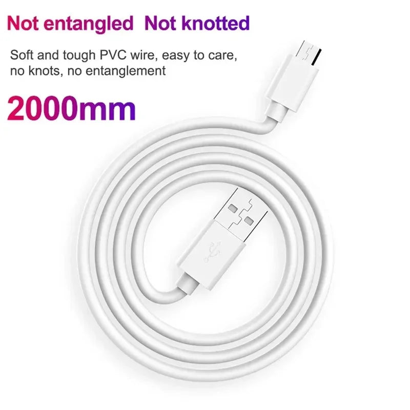 1/2Pcs Cable 5A Fast Charging Wire Mobile Phone Micro USB Cable For Xiaomi redmi Samsung Andriod Micro usb Data Cable Cord